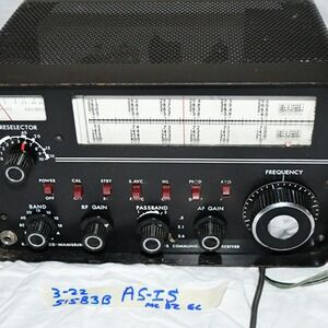 Vintage R.L. Drake 2B 2-B Communication Receiver powers on AS IS 515B3B